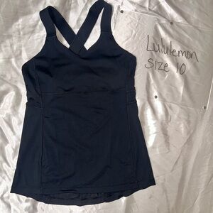 Lululemon Athletica Black Tank Top